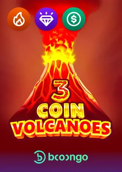 3 Coin Volcanoes slot van 3Oaks