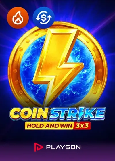 Coin Strike Hold and Win slot van Playson